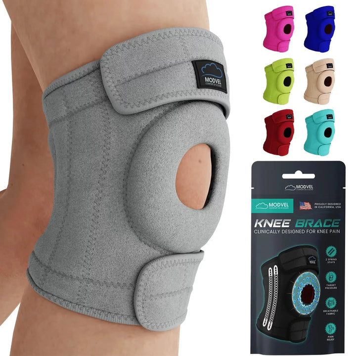 Modvel Adjustable Knee Brace for Knee Pain Relief, Joint Stability